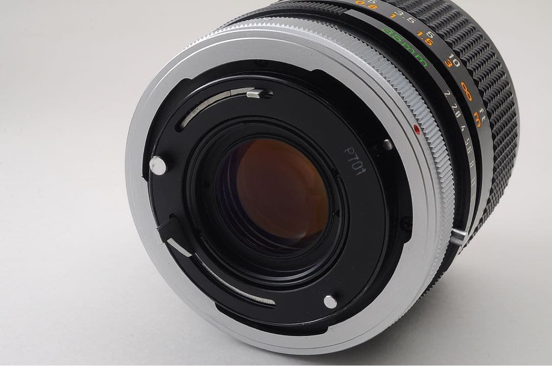 【美品】キヤノン Canon FD 35mm F2 S.S.C マニュアルレンズ