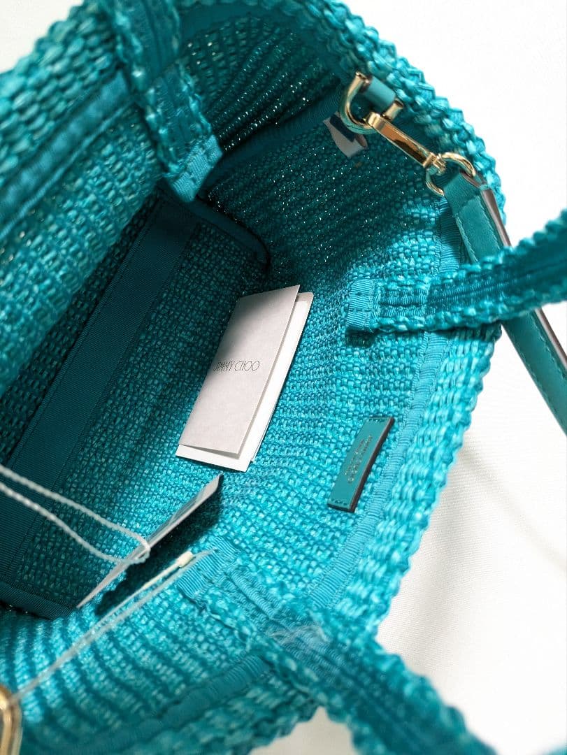 夏もの最終処分【新品SALE】ジミーチュウJIMMY CHOO ミニトートバッグ