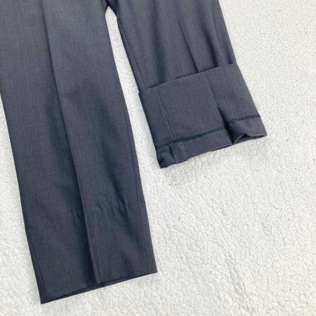 美品 DESCENTE セットアップスーツ ストレッチ 洗える 軽量 グレー