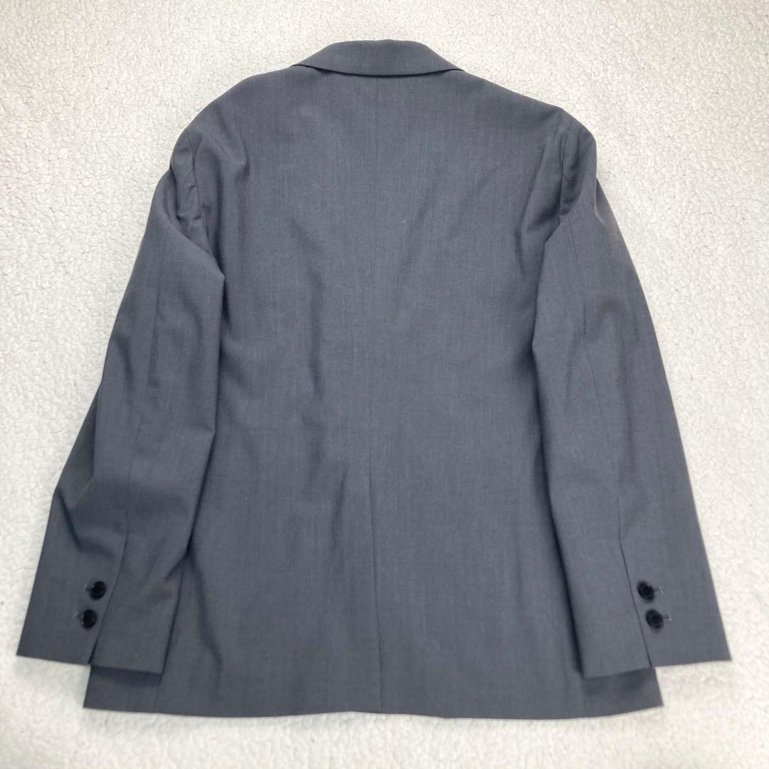 美品 DESCENTE セットアップスーツ ストレッチ 洗える 軽量 グレー