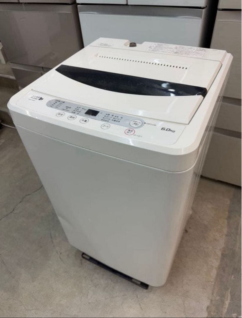 2018年式 6kg YAMADA 洗濯機 YWM-T60A1