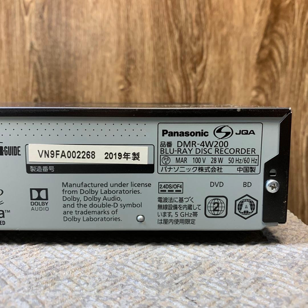 G470R\" 現状品 Panasonic DIGA DMR-4W200 2TB