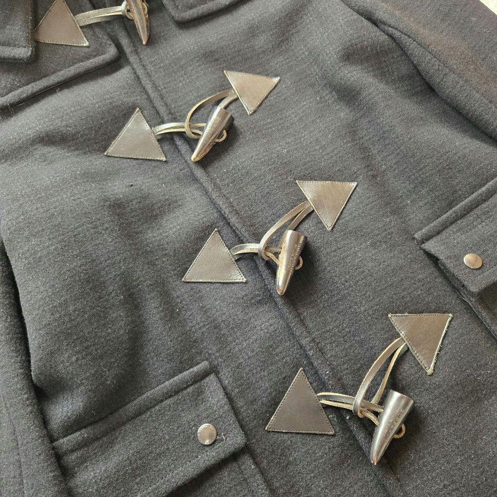 美品⭐バーバリー BL シャドー チェック ダッフルコート 山下智久 着用