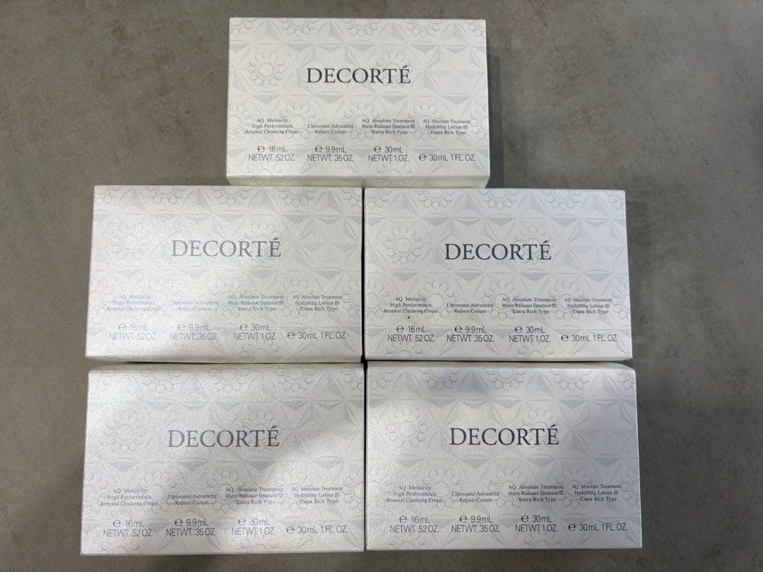 コスメデコルテ　AQ スキンケア　トライアルセット