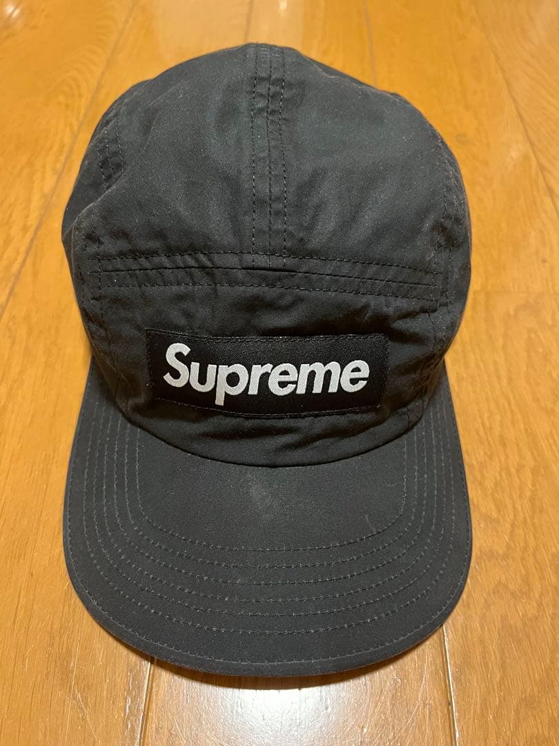 Supreme×Barbour Waxed Cotton Cap 黒