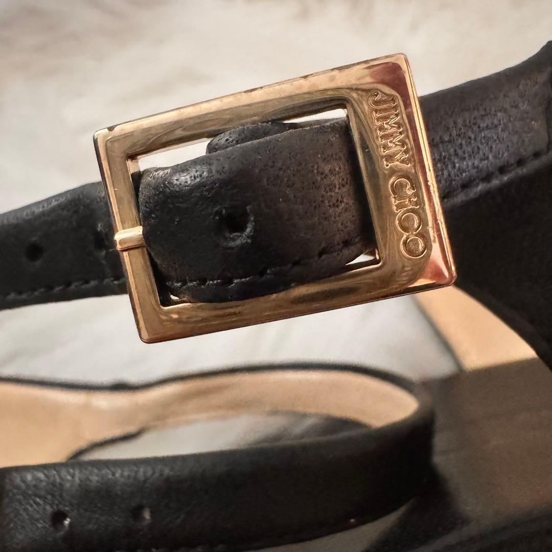 ジミーチュウ ウェッジソールサンダル