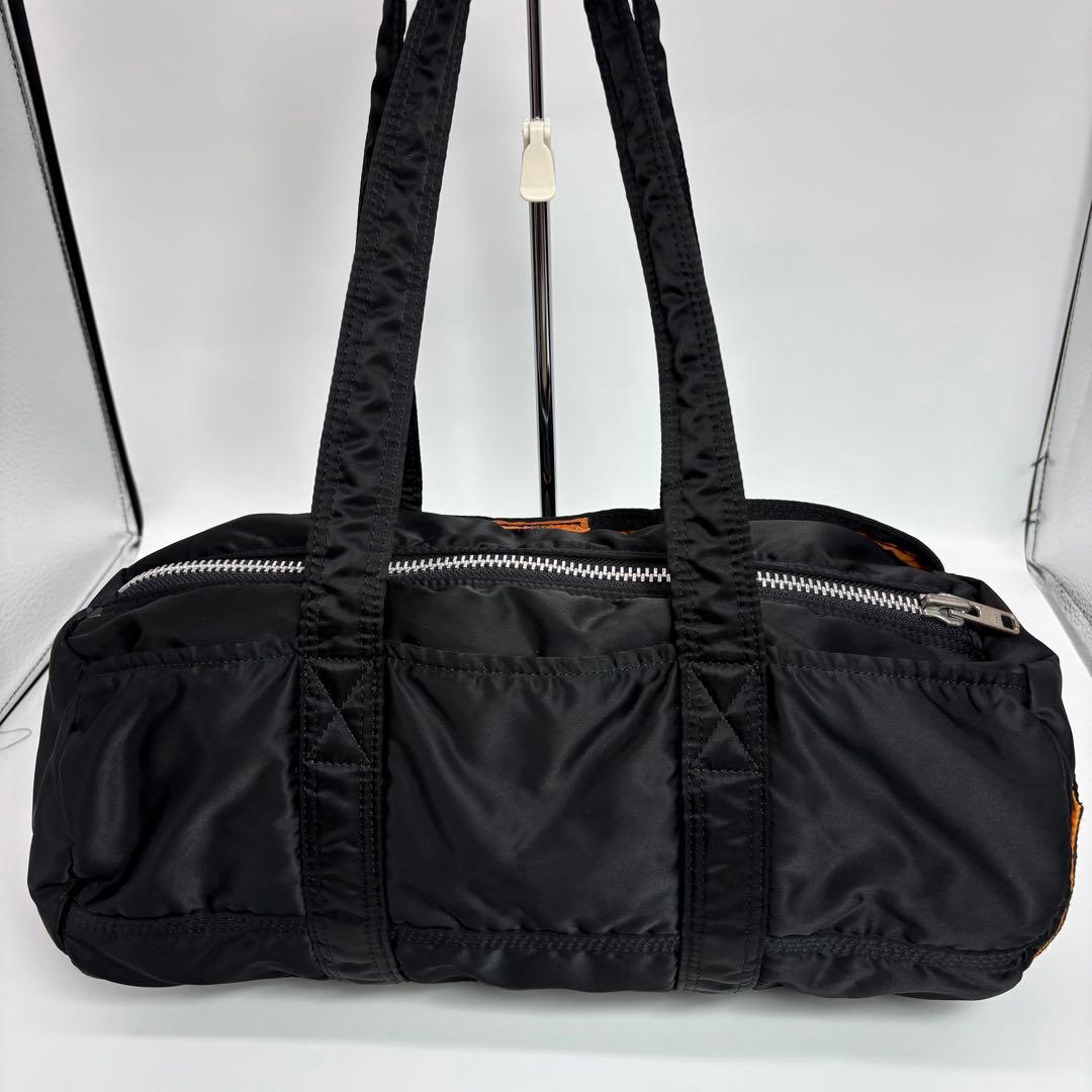 ポーター タンカー ミニボストンバッグ ミニドラム ミニダッフル 吉田カバン 黒