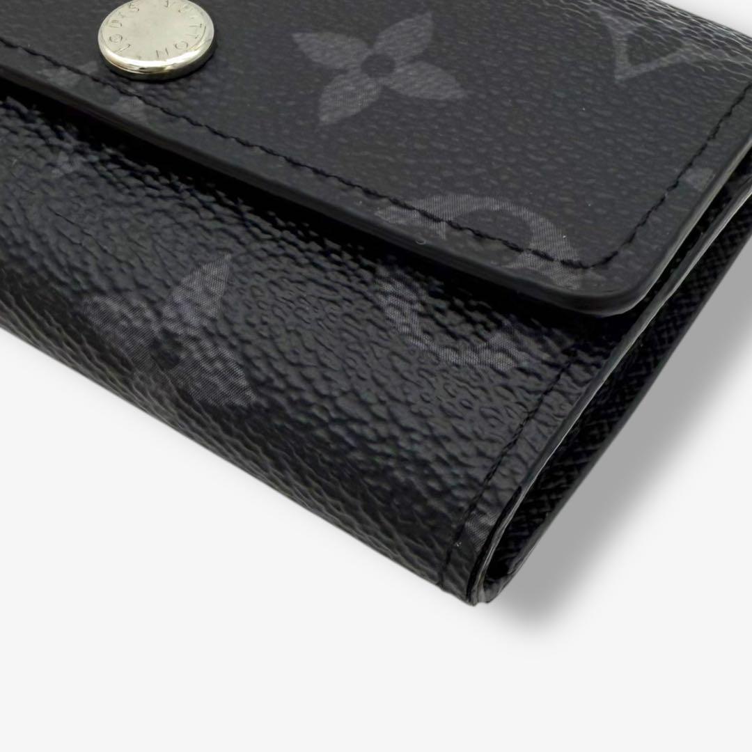 【美品】ルイヴィトン　キーケース　モノグラム　エクリプス　ミュルティクレ6 IC