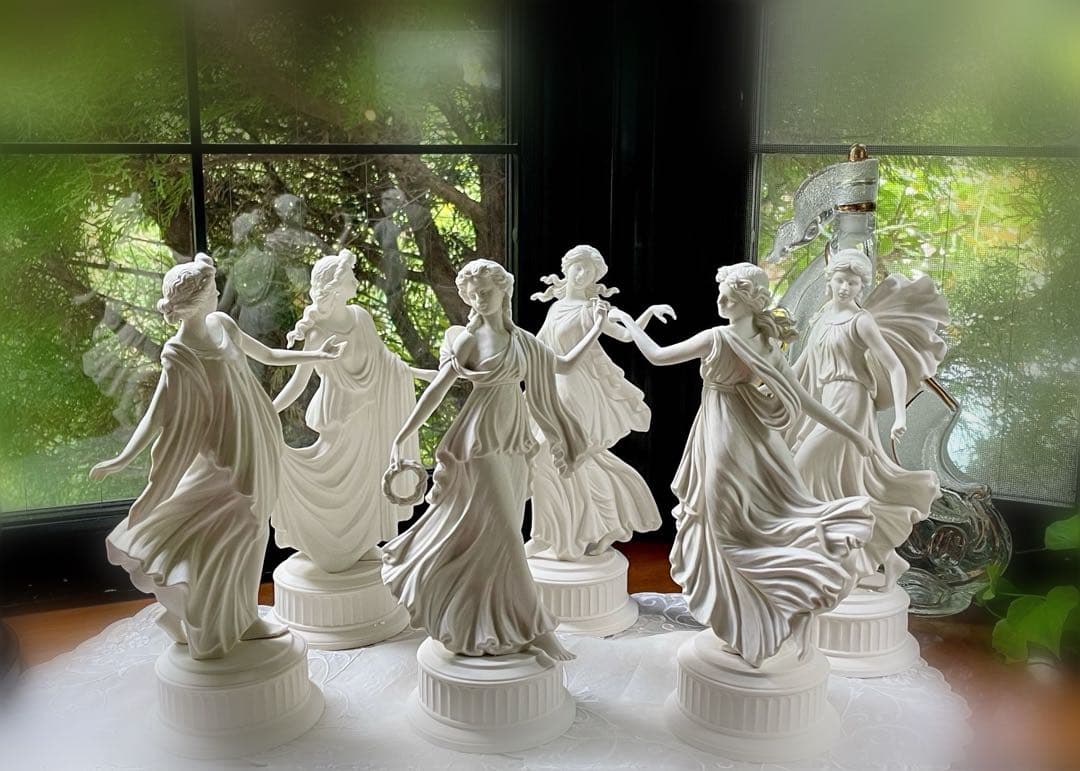 ウェッジウッド　ジャスパー　フュギュリン　　　　　　【ダンシングアワーNO.5】