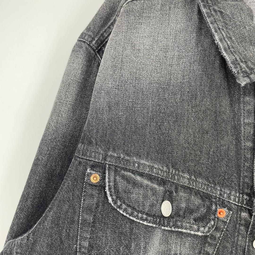 リプレイ　デニムジャケット　L　ブラック