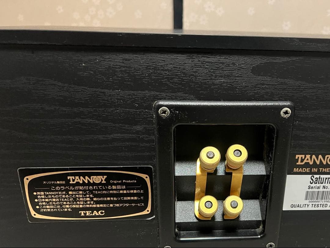 TANNOY Saturn S6C センタースピーカー
