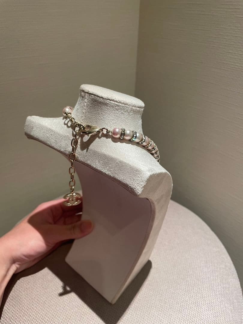 質屋に行く明日まで！CHANEL パール&ビジューネックレス　チョーカー