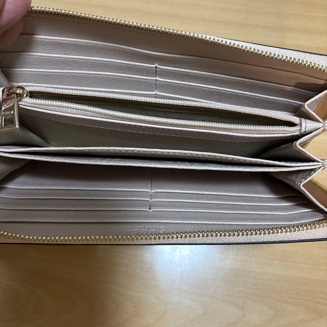 【新品未使用】FURLA長財布 ピンクベージュ