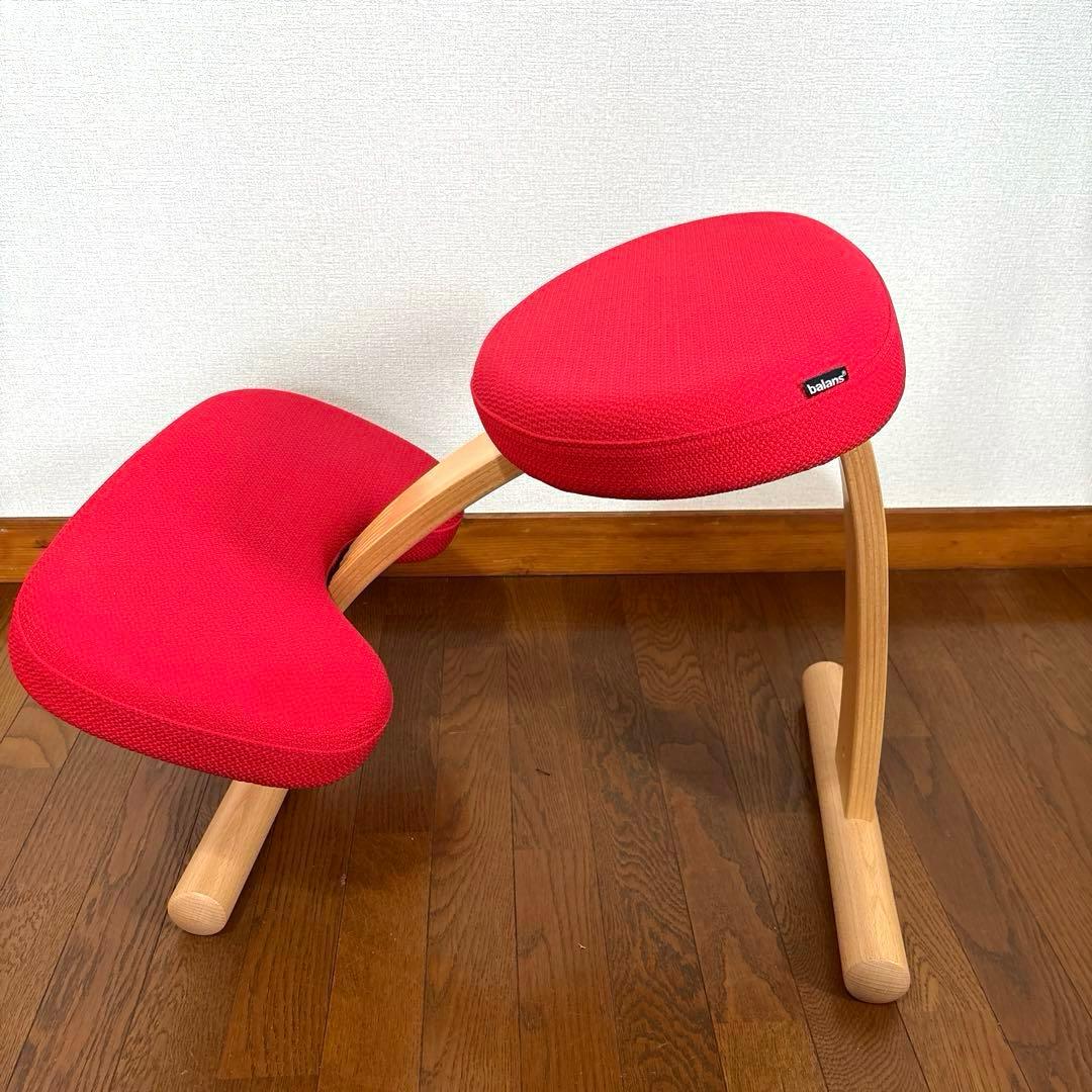 【美品】バランスイージー 通常フレーム レッド