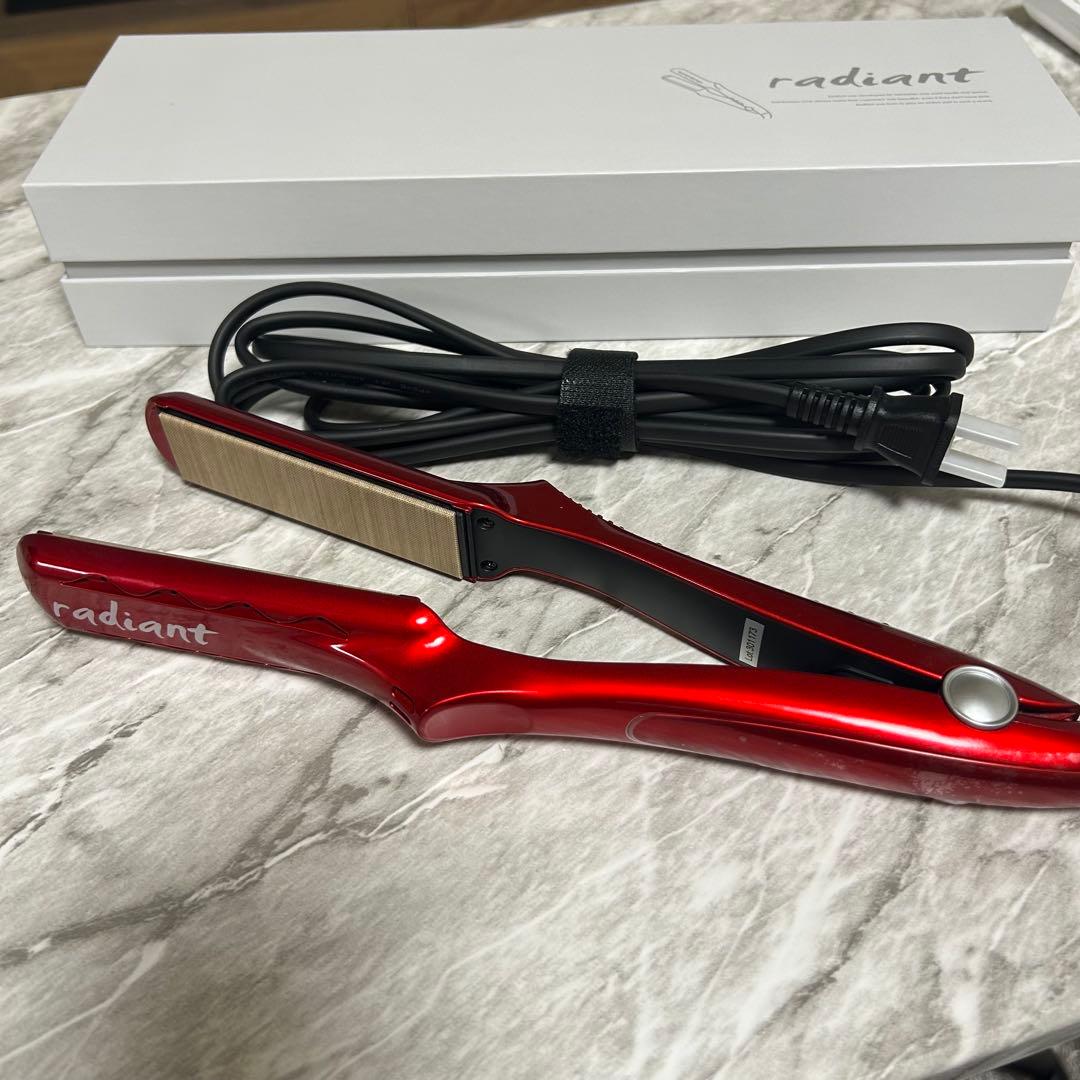 【美品】radiant ラディアント ストレートアイロン 28mm