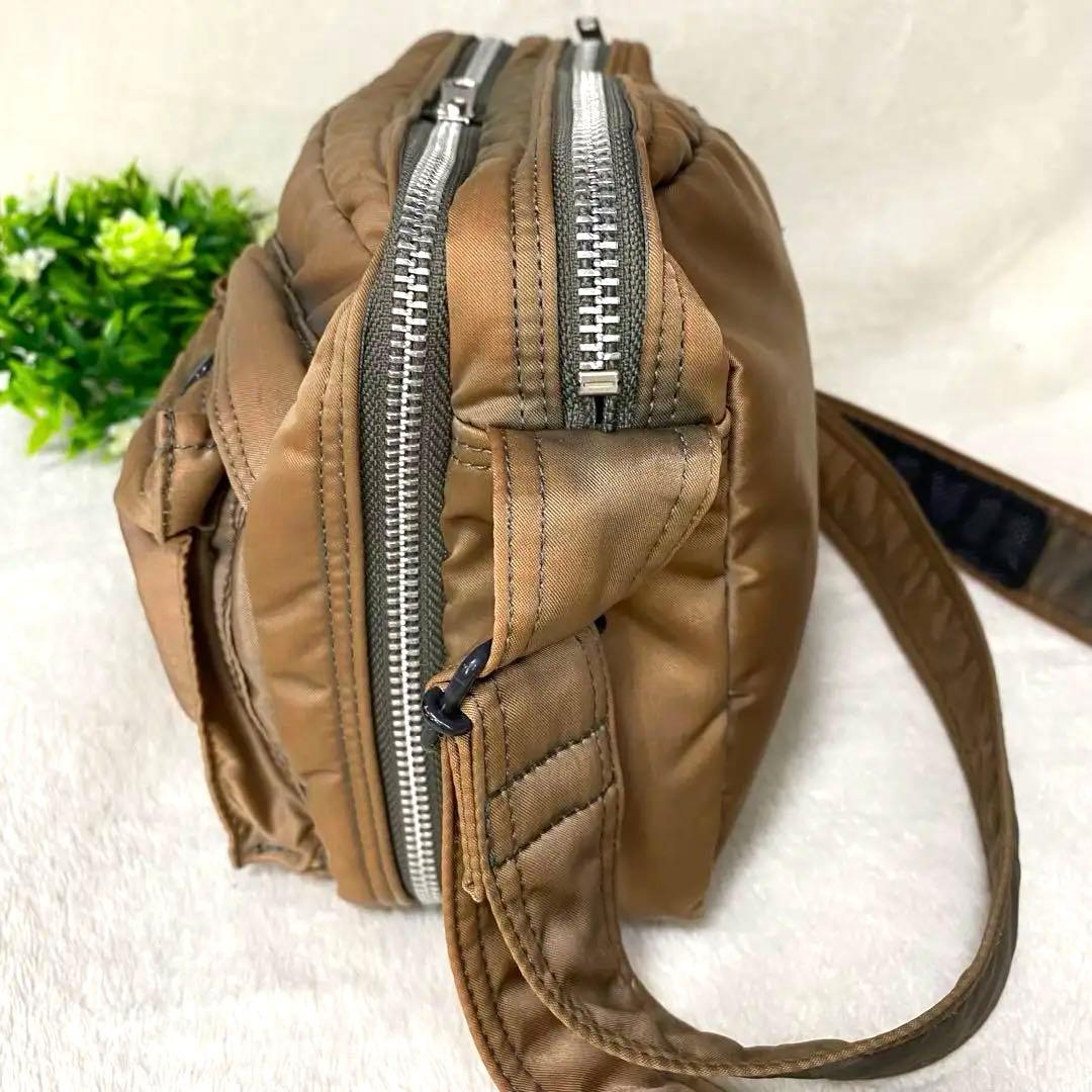 ロ*ン様 希少　ポーター　タンカー　ショルダーバッグ　2層　ピンクゴールド　PO