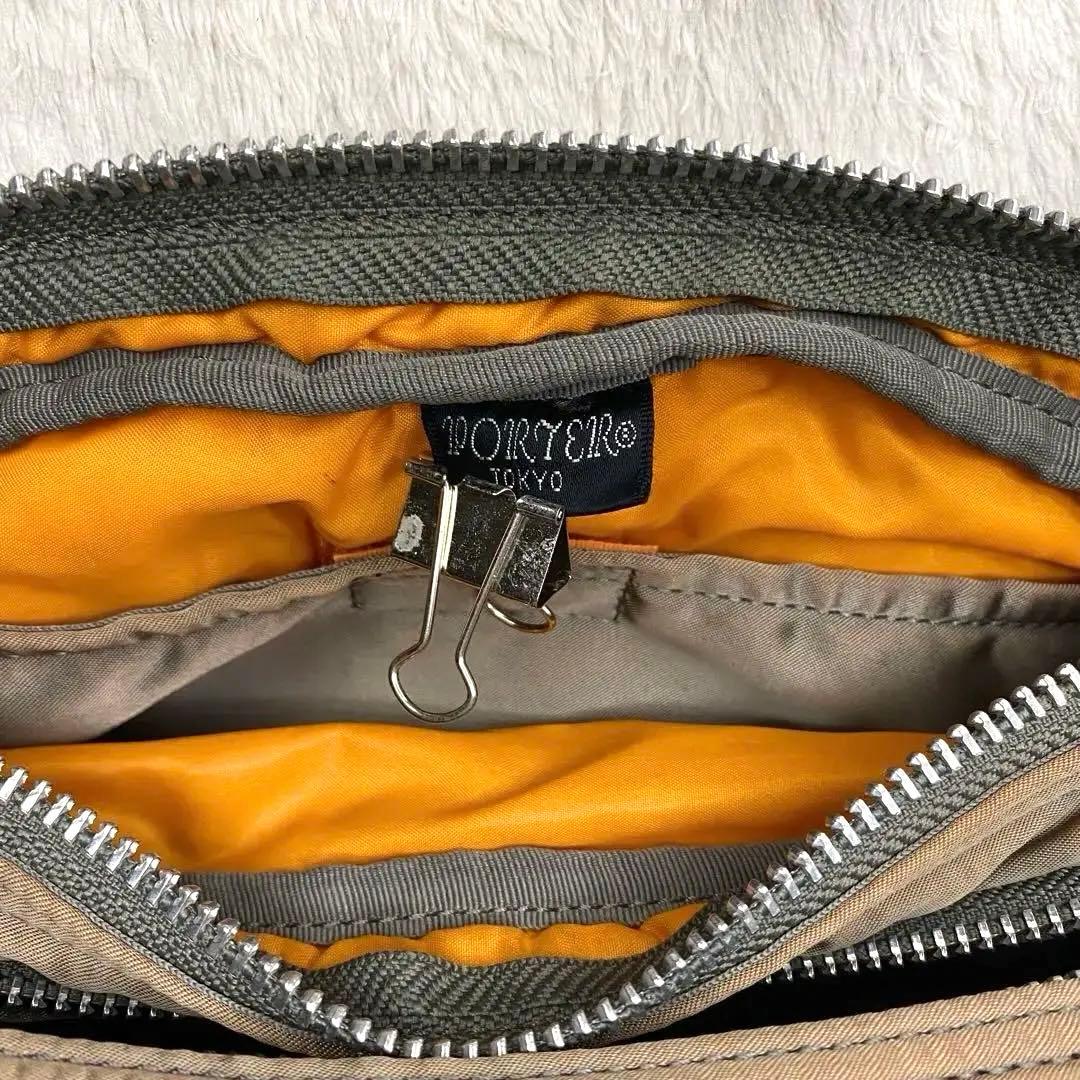 ロ*ン様 希少　ポーター　タンカー　ショルダーバッグ　2層　ピンクゴールド　PO