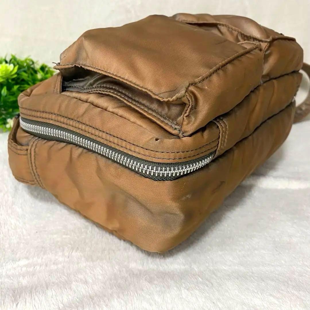 ロ*ン様 希少　ポーター　タンカー　ショルダーバッグ　2層　ピンクゴールド　PO