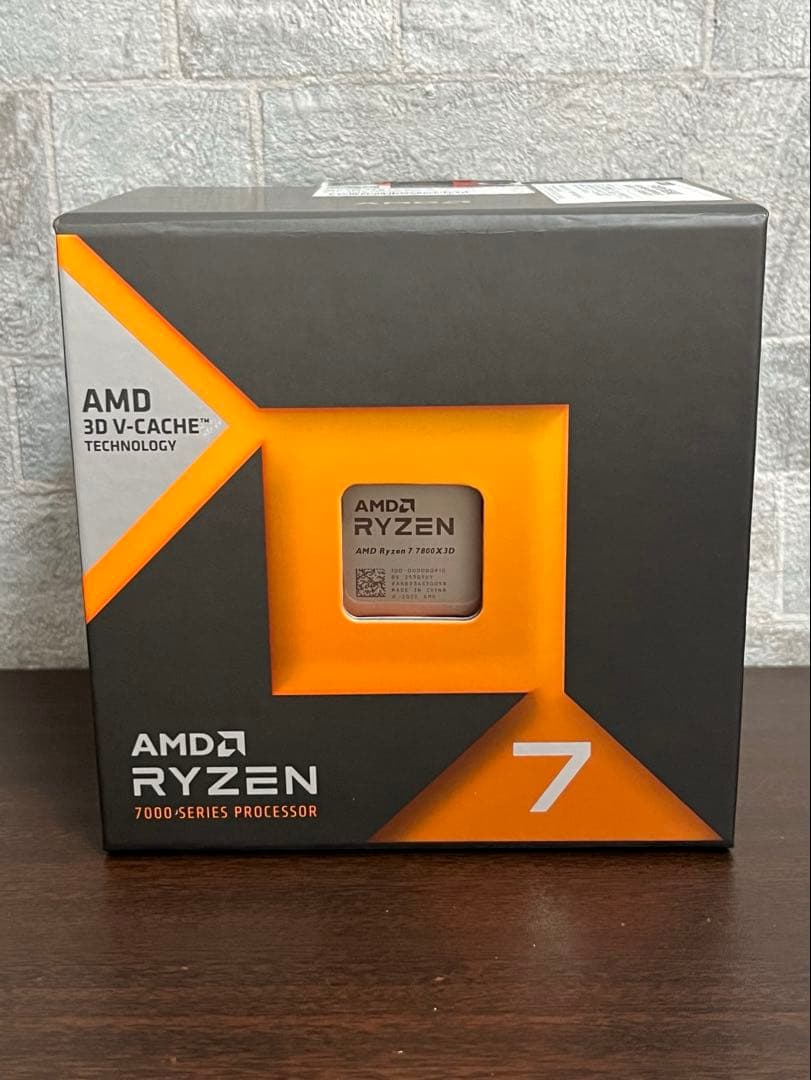 AMD Ryzen 7 7800X3D 極美品
