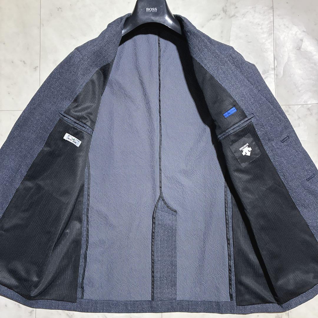 デサント トラベルスーツ シアサッカー XLサイズ 超ストレッチ 防シワ