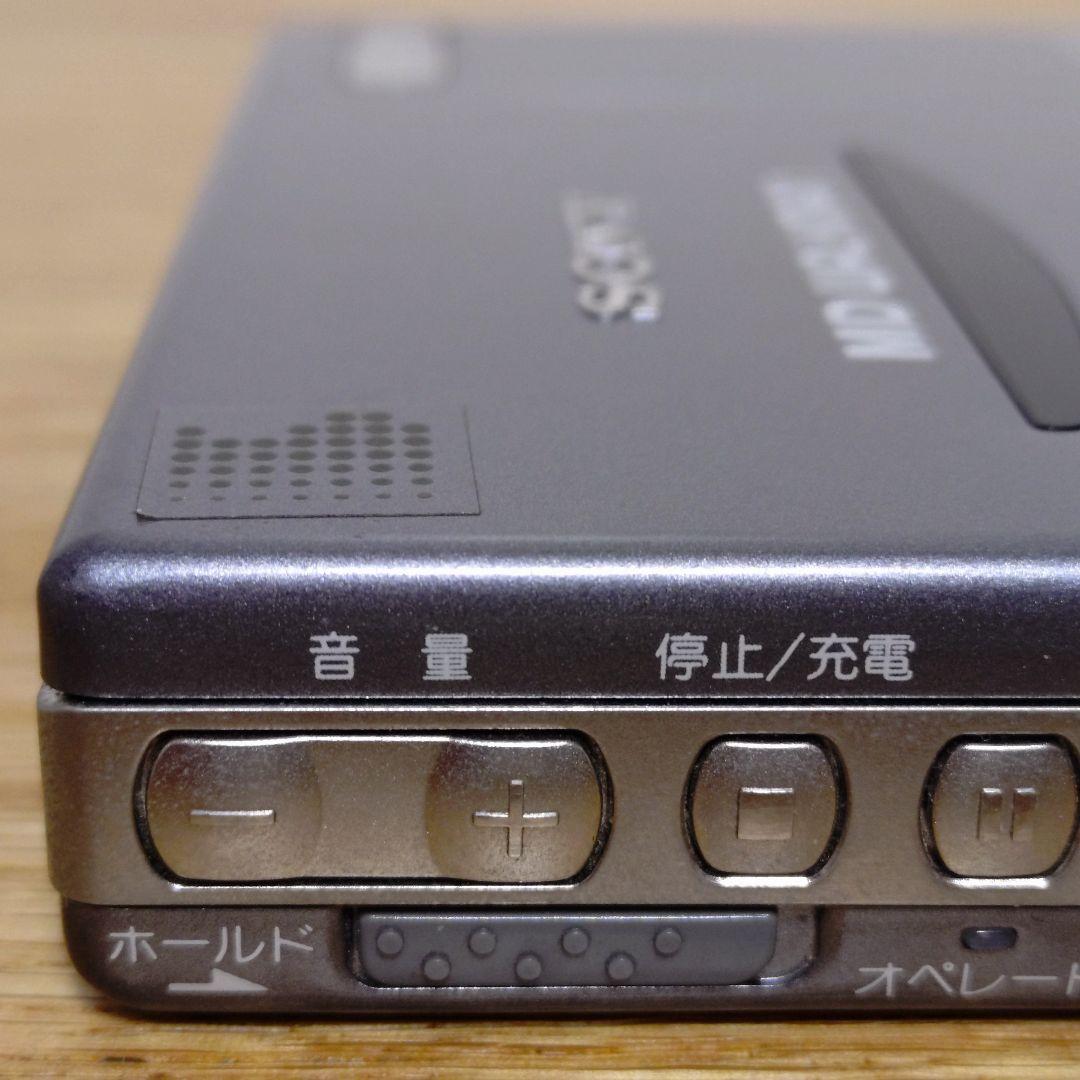 ジャンクSONY MD WALKMAN MZ-E3 ポータブルMDプレーヤー