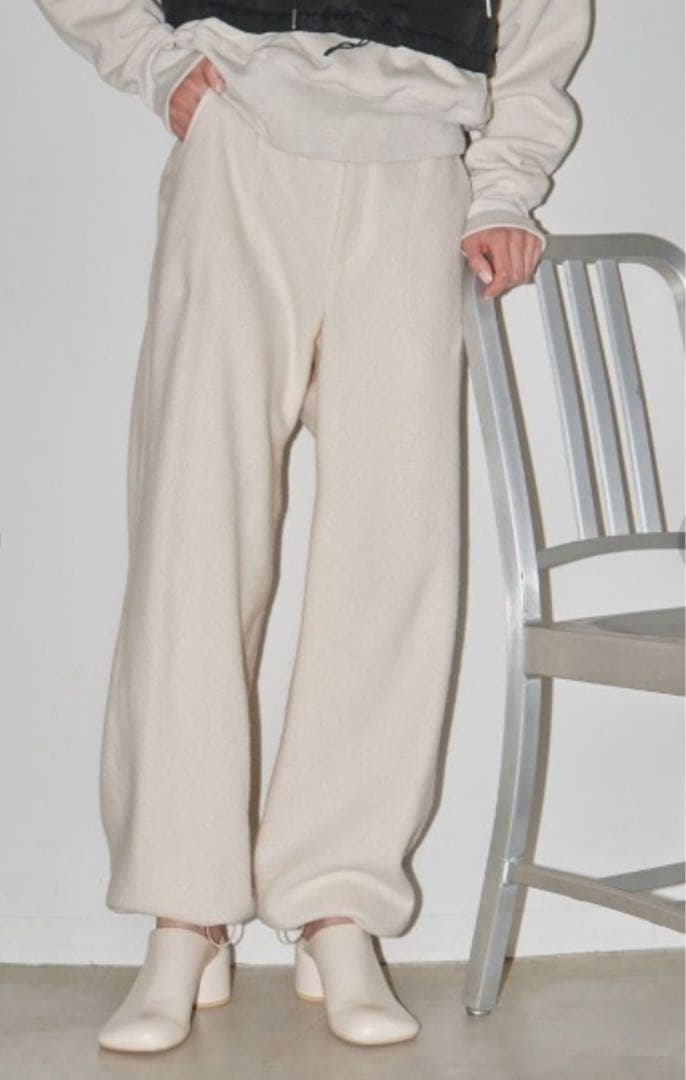 TODAYFUL／Drawstring Wool Pants