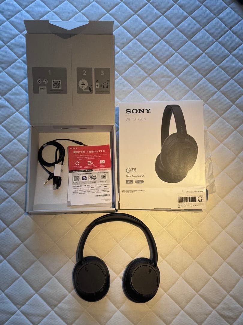 ヘッドホン SONY WH-CH720N B