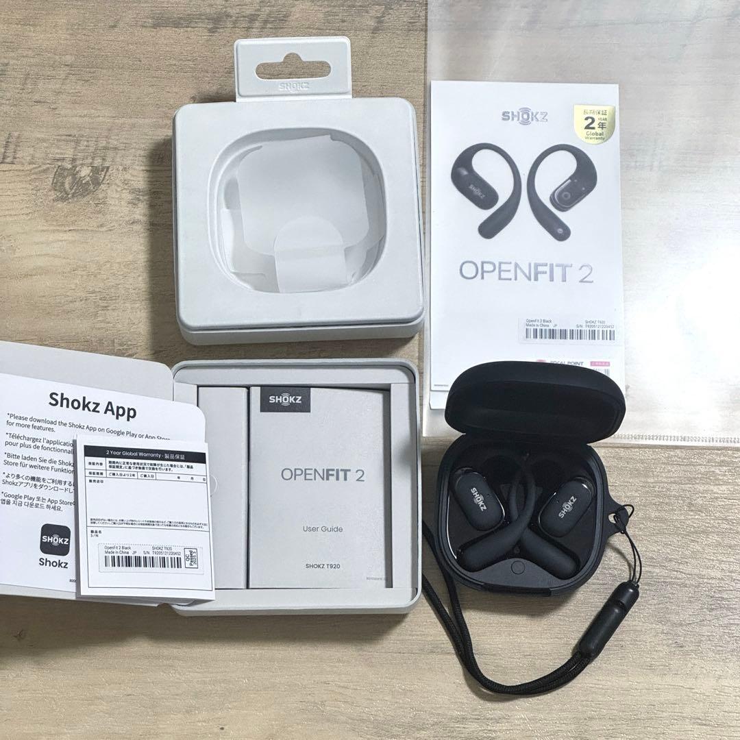 【美品】　OPENFIT2 ブラック