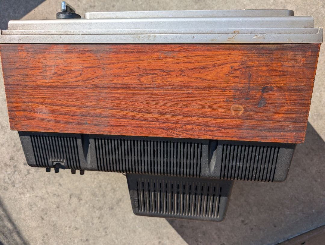 希少！！ビクター カラーTV　c-3514型 ブラウン管TV 木目調　ジャンク