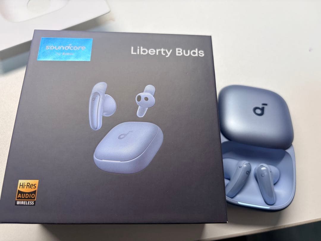 soundcore Liberty Buds ブルー イヤホン ブルー