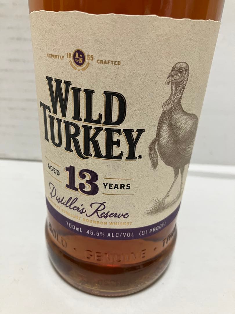 ✨ 2点セット【☆WILD TURKEY13年他】バーボン