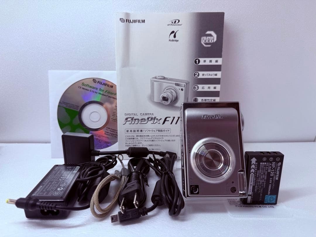 FUJIFILM FinePix F11 動作確認済 レトロコンデジ エモい撮影