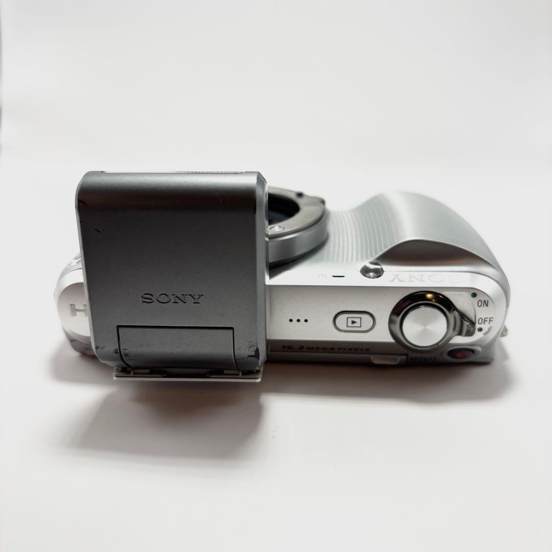 【週末値下げ】 SONY α NEX-C3 シルバー レンズキット ミラーレス