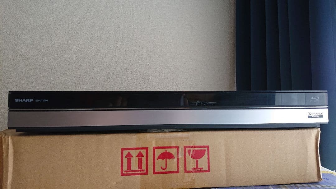 SHARP ブルーレイ BD-UT2200 2TB Wi-Fi内蔵 動作品