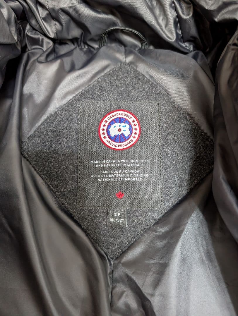  カナダグース ウール マクミラン ブラックレーベル