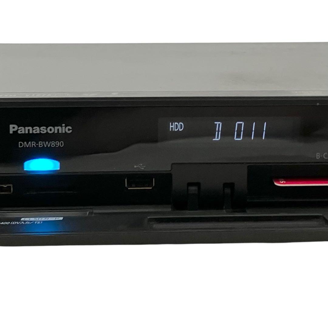 パナソニック 2番組同時録画 ブルーレイレコーダー DIGA DMR-BW890
