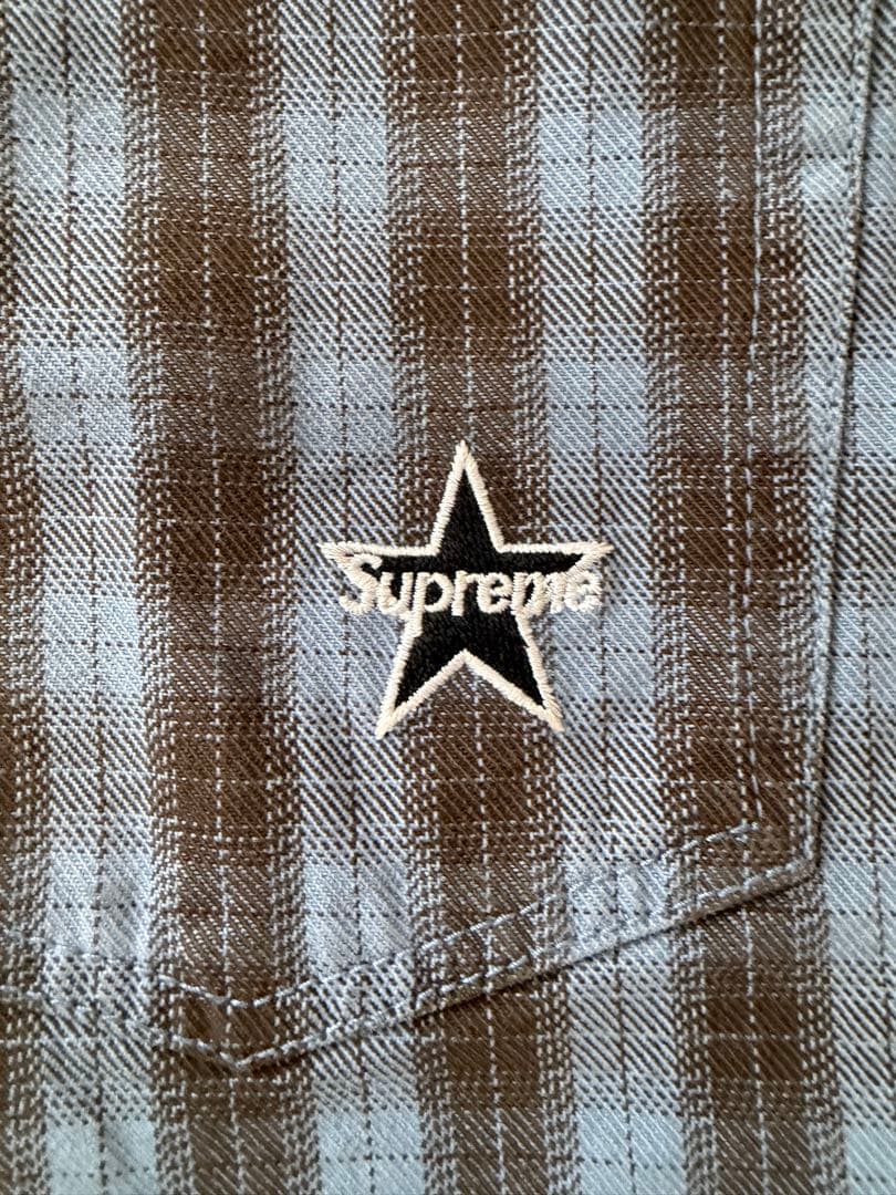 【レイ】Supreme Plaid Baggy Short Blue