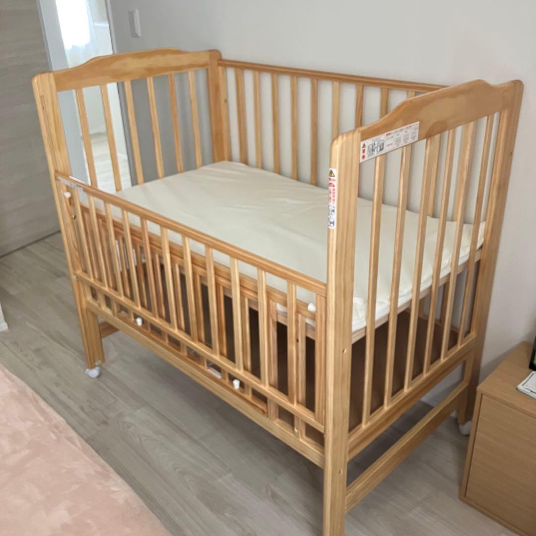 KATOJI ベビーベッド ハイタイプ ハイシートベビーベッド カトージ