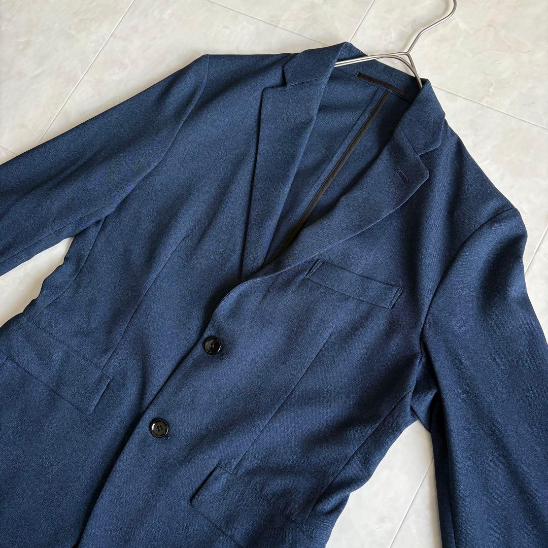 美品✨ BEAUTY&YOUTH LANATECセットアップ ロイヤルブルー S