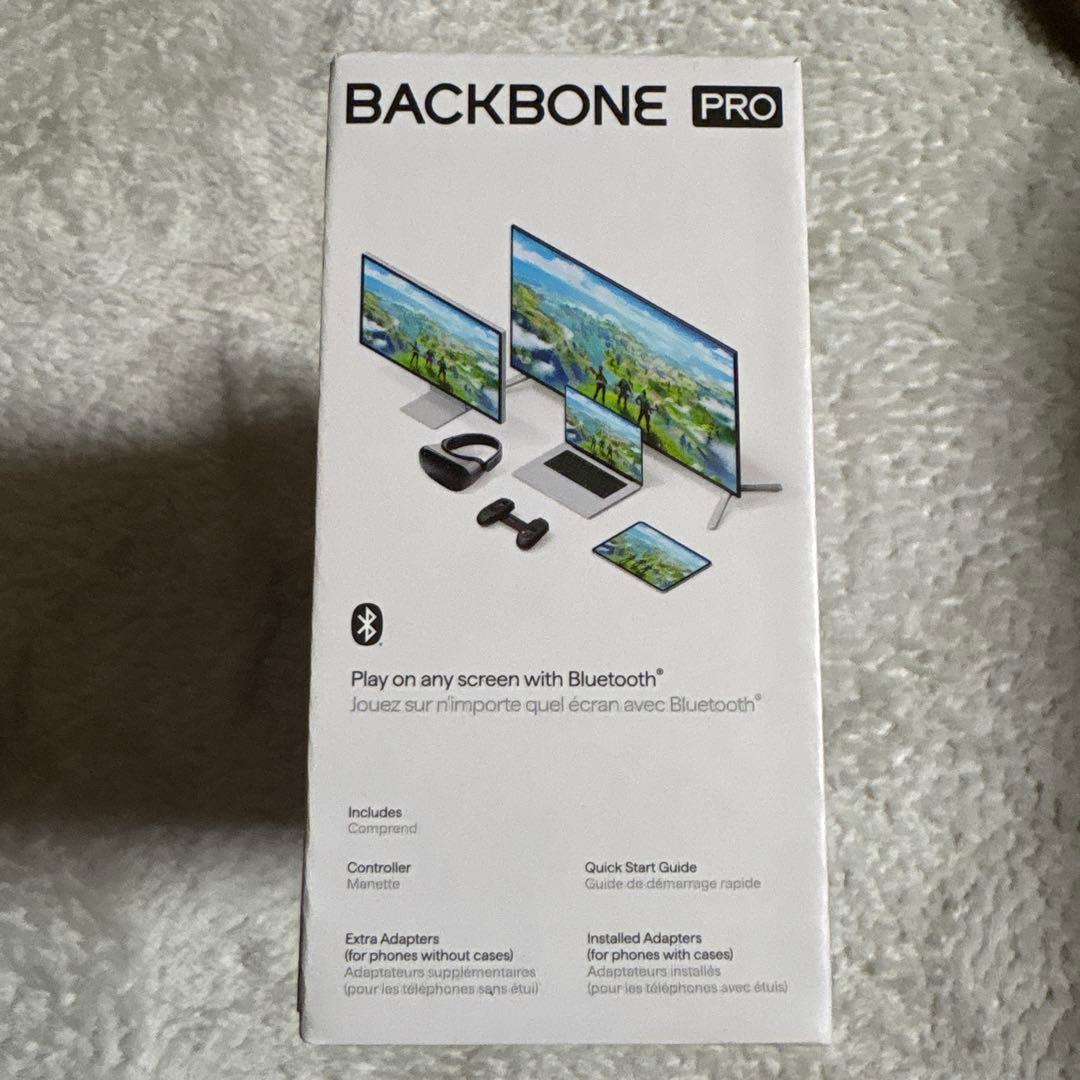BACKBONE PRO ゲームコントローラー　キャリングケース付き　新品未使用