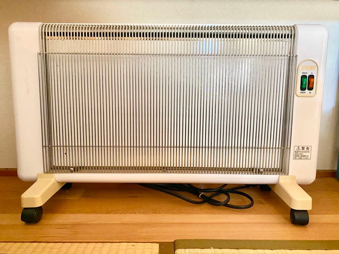 アールシーエス 夢暖房880型H ホワイト 遠赤外線輻射式 パネルヒーター