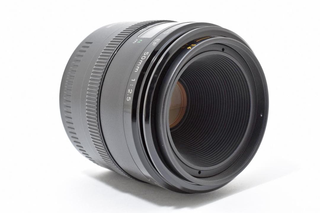 レンズ(単焦点) Canon Compact Macro EF 50mm F/2.5 #7910