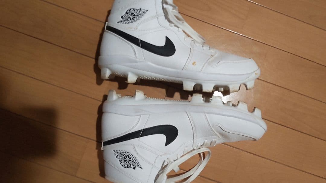 ナイキ ジョーダン スパイク 野球 27 ホワイト