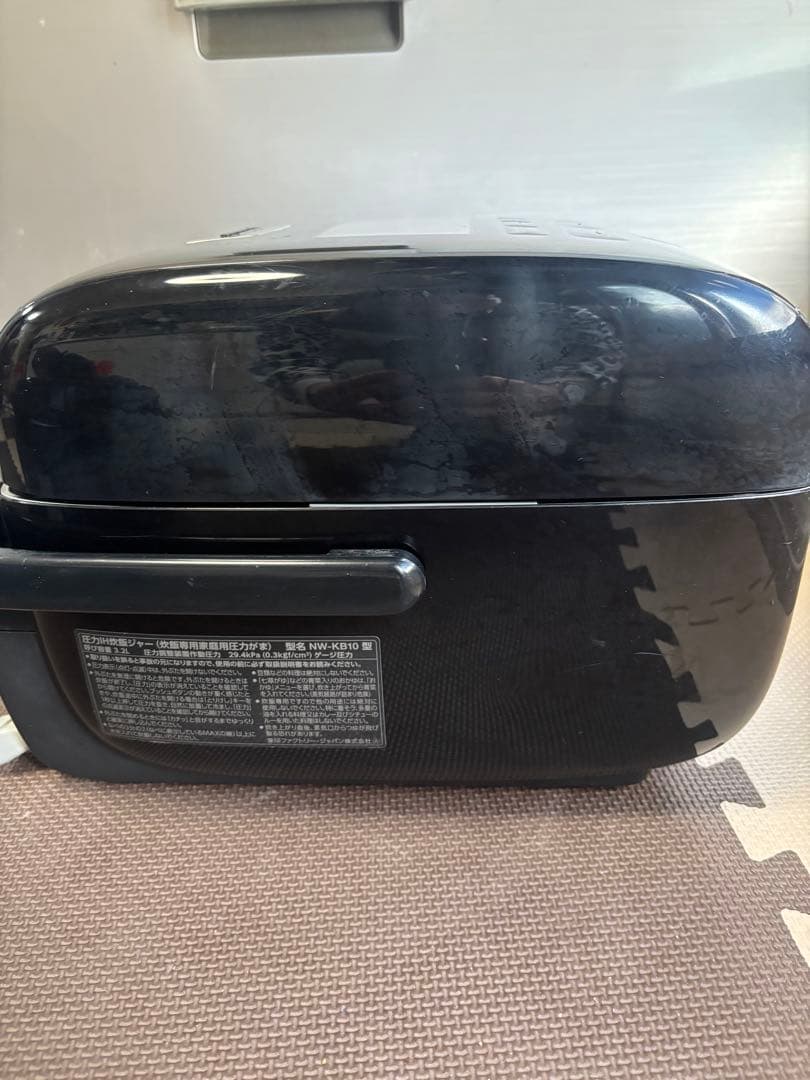 象印 圧力IH炊飯ジャー NW-KB10 炎舞炊き 5.5合炊き -2019年製
