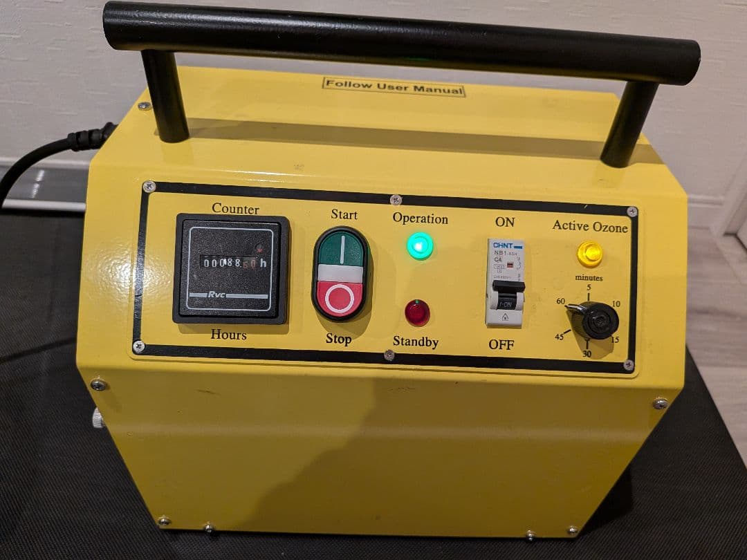 マ*タ様 ECOZONE オゾン発生器 手動操作　ジャンク