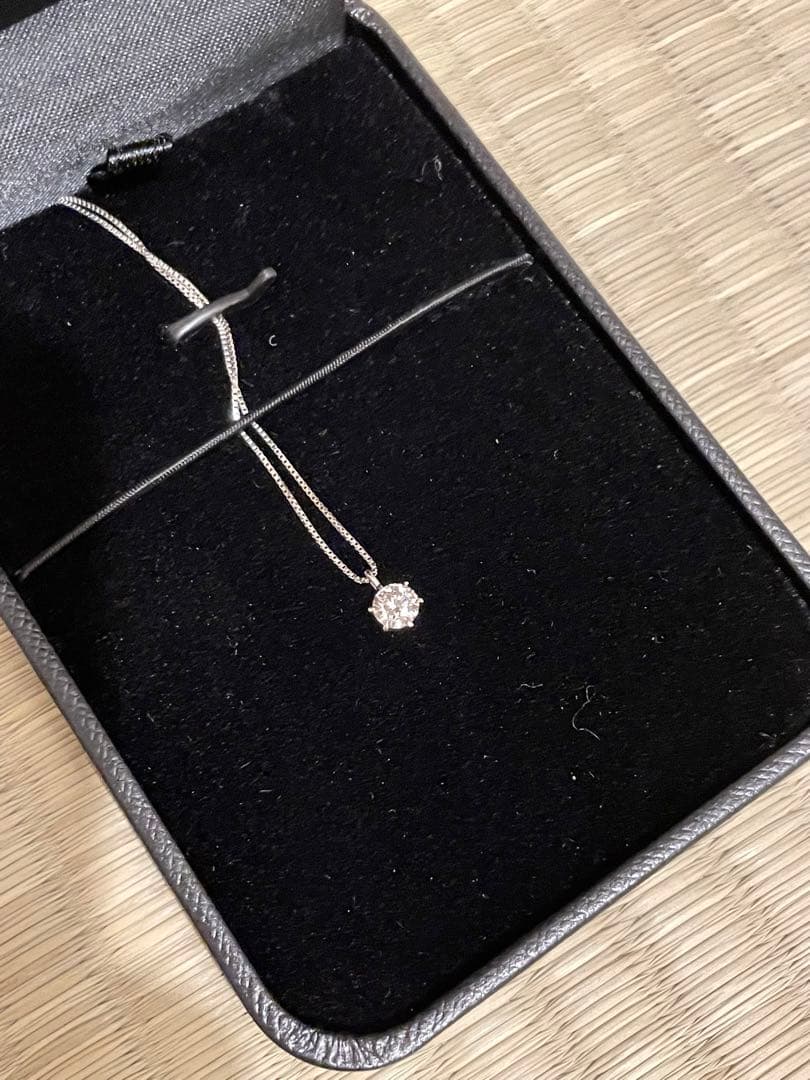 ダイヤモンド 0.3ct ネックレス PT900/PT850 プラチナ