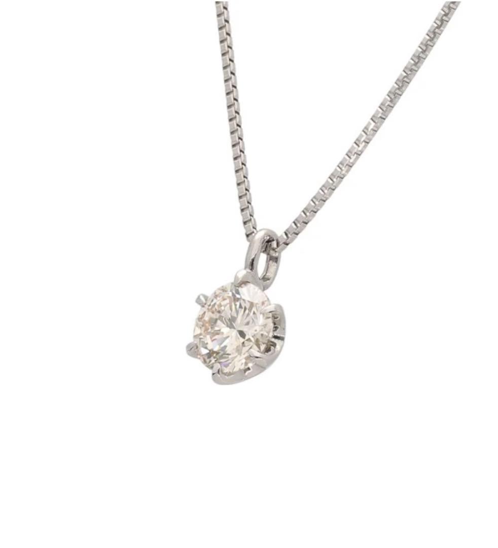 ダイヤモンド 0.3ct ネックレス PT900/PT850 プラチナ