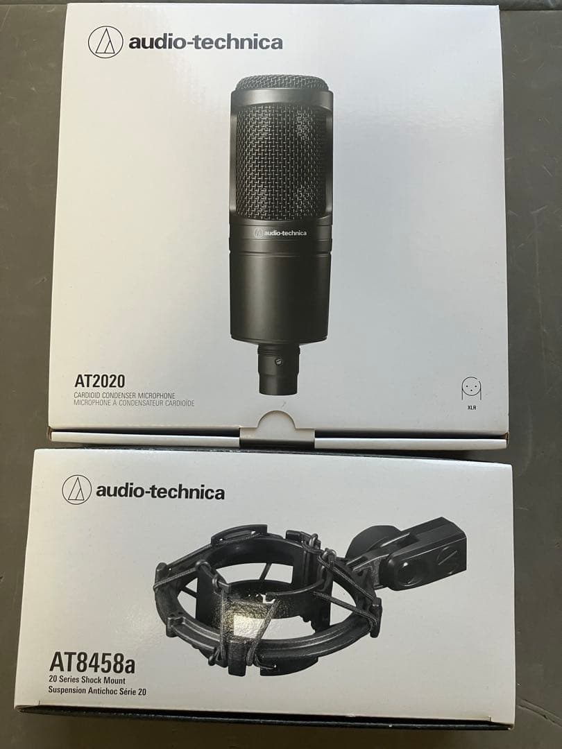 Audio-Technica AT2020 コンデンサーマイク　AT8458a