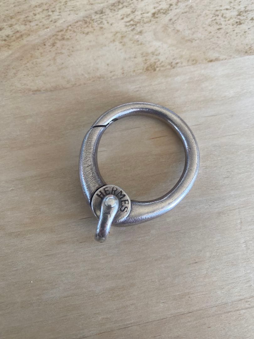 VINTAGE HERMES/エルメスH Key ring ビンテージ　カラビナ