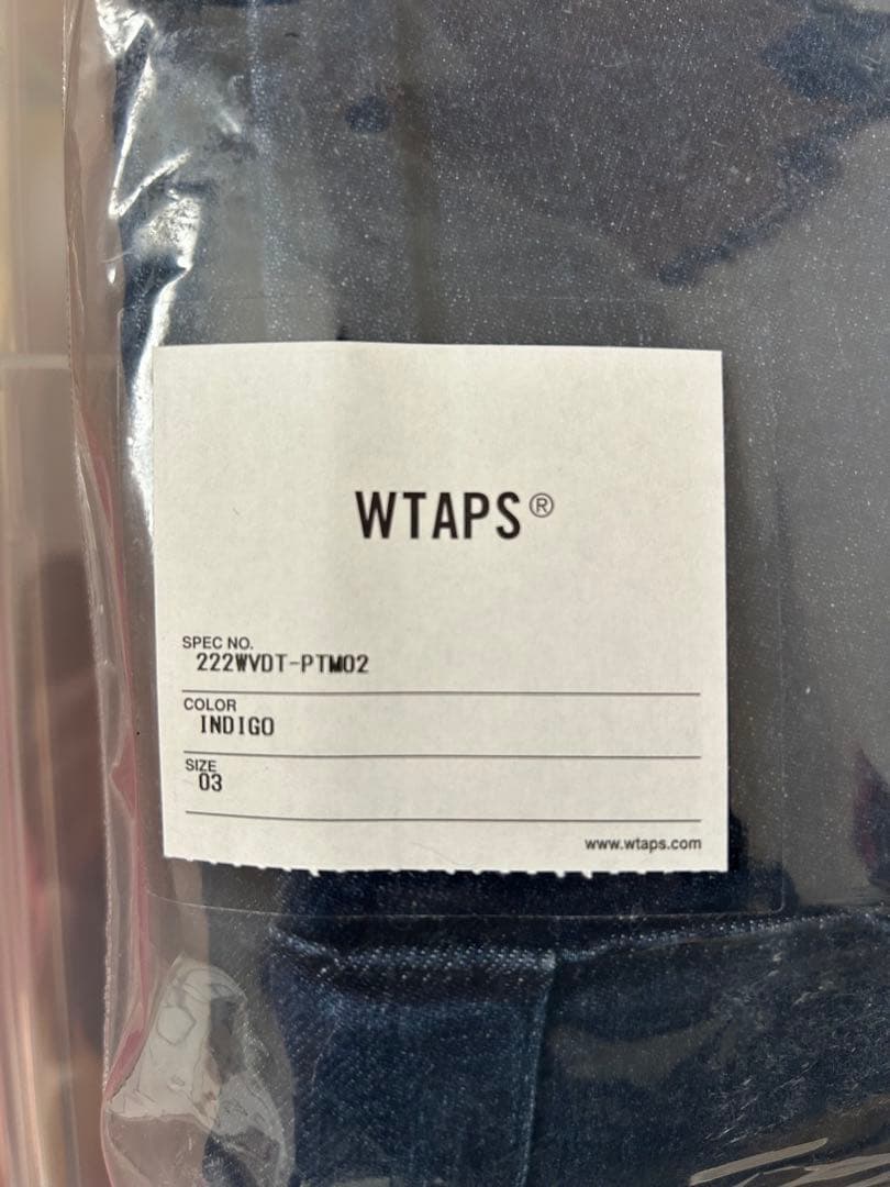 パンツ WTAPS 22AW GIMMICK TROUSER COTTON DENIM